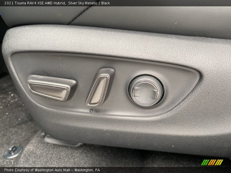 Silver Sky Metallic / Black 2021 Toyota RAV4 XSE AWD Hybrid