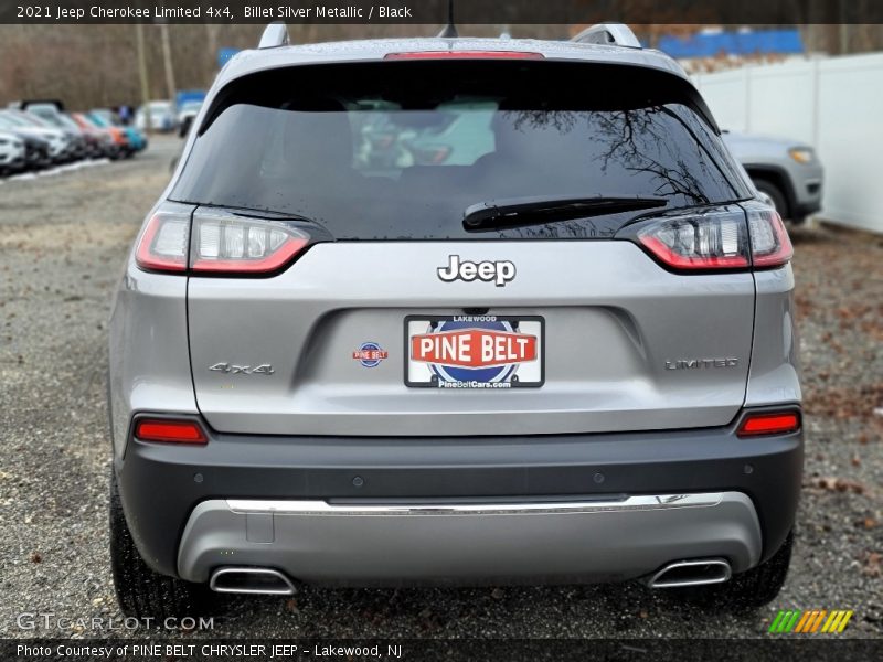 Billet Silver Metallic / Black 2021 Jeep Cherokee Limited 4x4