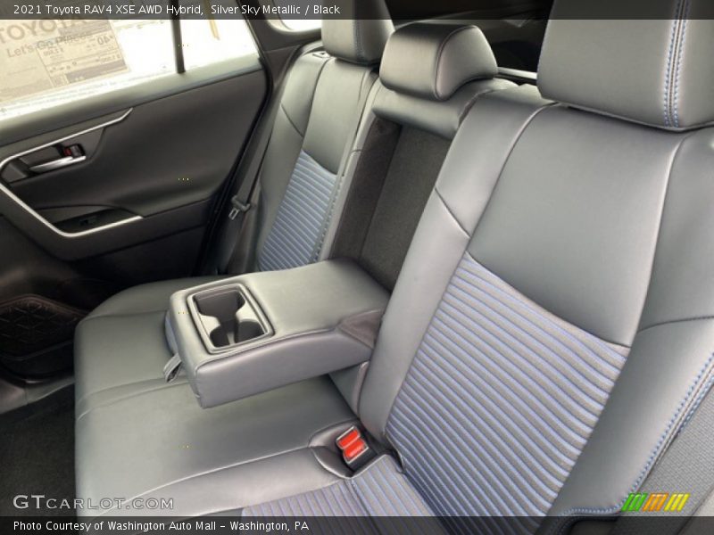 Rear Seat of 2021 RAV4 XSE AWD Hybrid