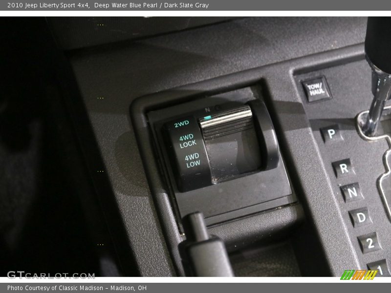 Deep Water Blue Pearl / Dark Slate Gray 2010 Jeep Liberty Sport 4x4