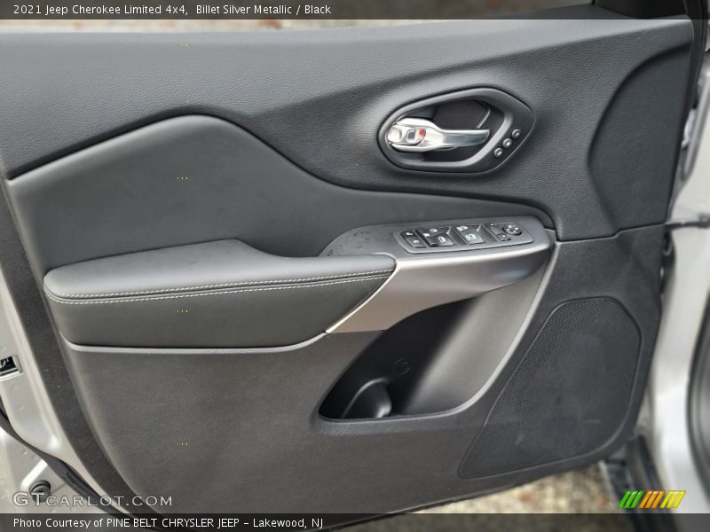 Billet Silver Metallic / Black 2021 Jeep Cherokee Limited 4x4