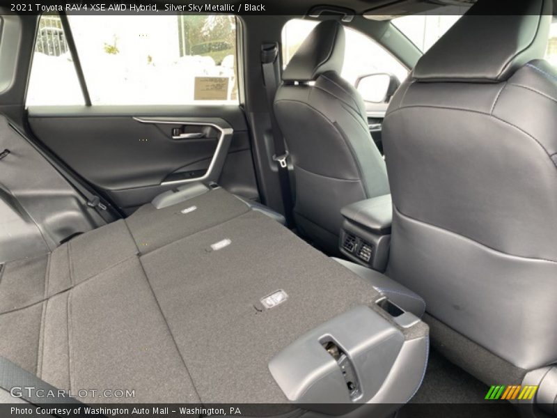 Silver Sky Metallic / Black 2021 Toyota RAV4 XSE AWD Hybrid