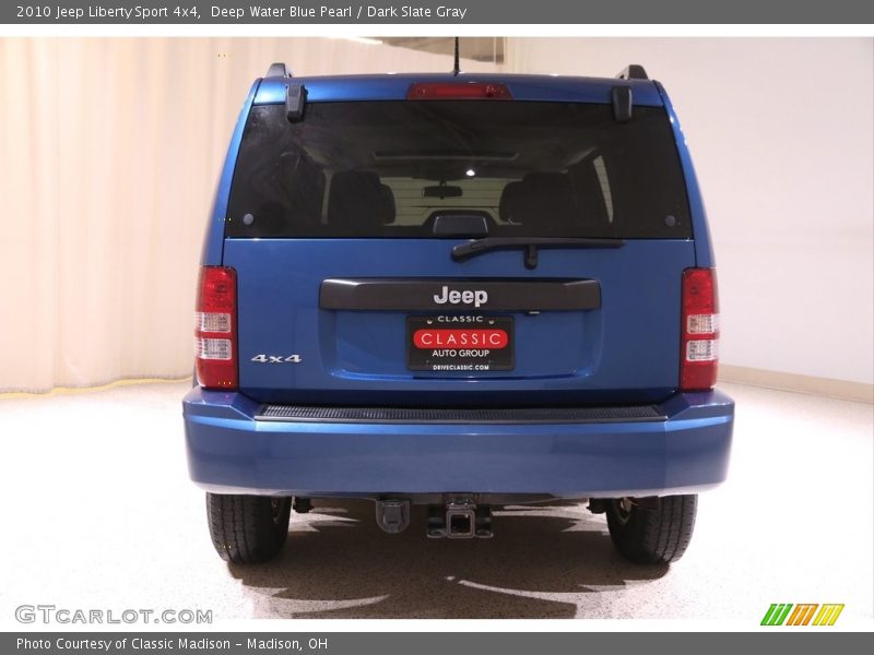 Deep Water Blue Pearl / Dark Slate Gray 2010 Jeep Liberty Sport 4x4