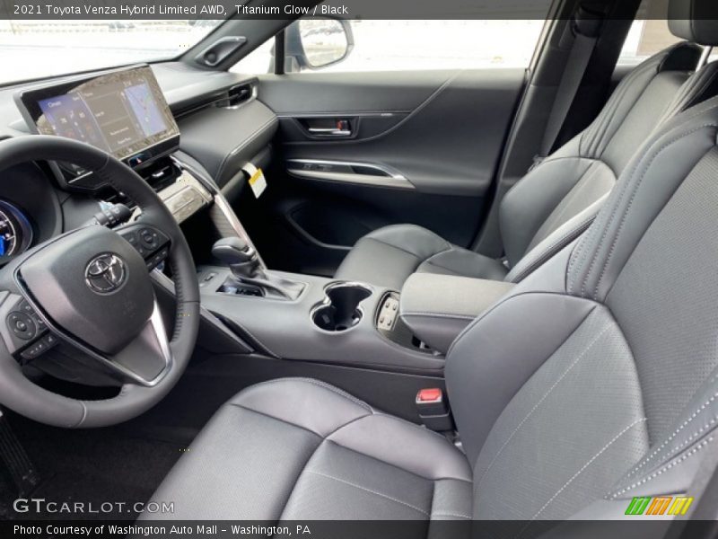 Titanium Glow / Black 2021 Toyota Venza Hybrid Limited AWD