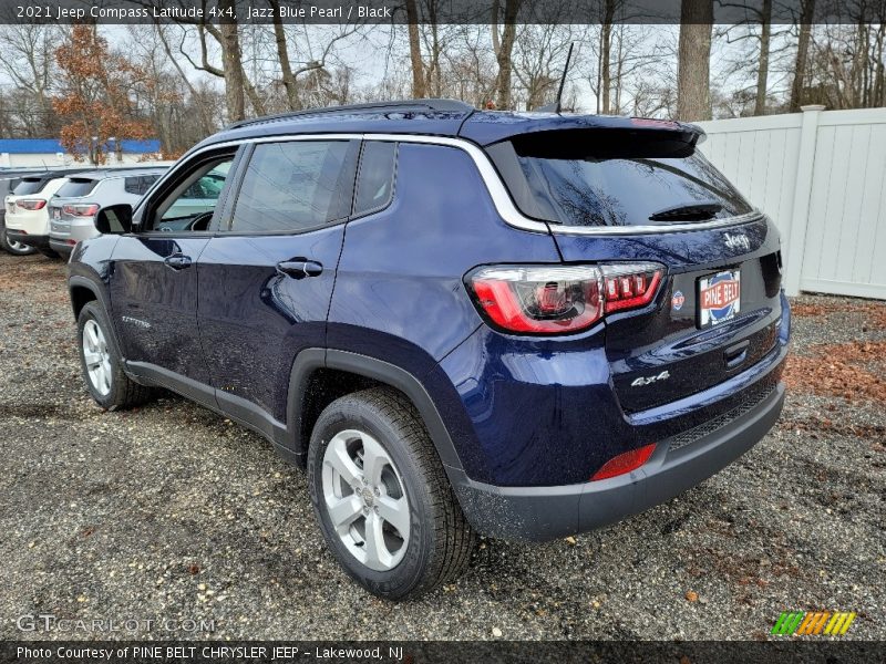 Jazz Blue Pearl / Black 2021 Jeep Compass Latitude 4x4