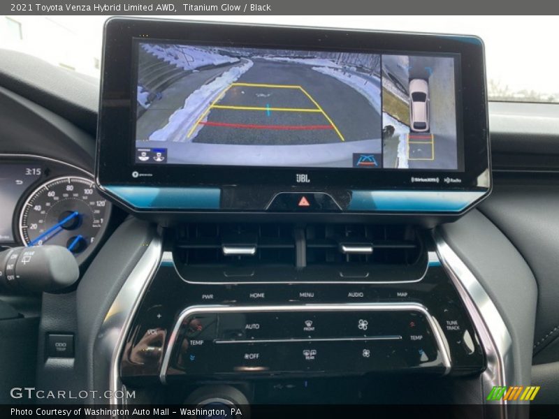 Titanium Glow / Black 2021 Toyota Venza Hybrid Limited AWD