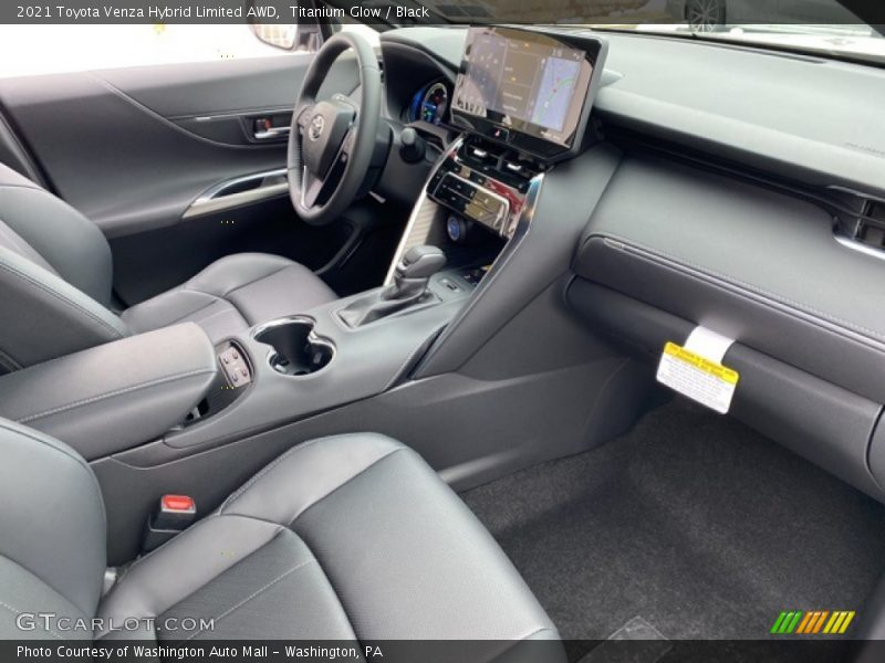 Titanium Glow / Black 2021 Toyota Venza Hybrid Limited AWD