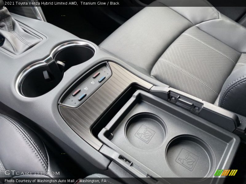 Titanium Glow / Black 2021 Toyota Venza Hybrid Limited AWD