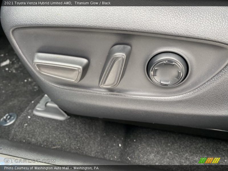 Titanium Glow / Black 2021 Toyota Venza Hybrid Limited AWD