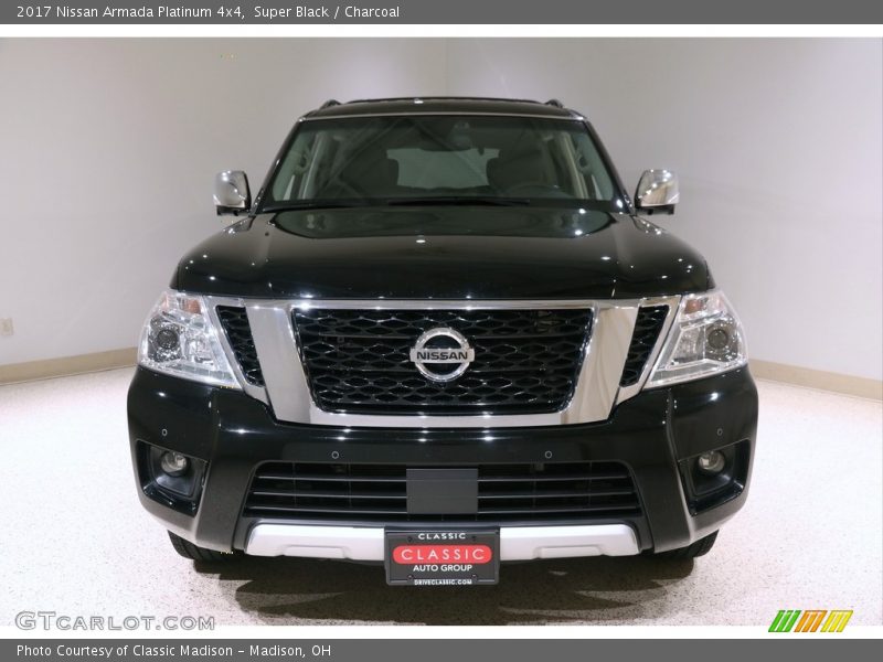 Super Black / Charcoal 2017 Nissan Armada Platinum 4x4
