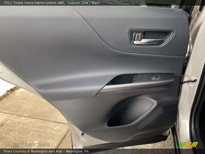 Titanium Glow / Black 2021 Toyota Venza Hybrid Limited AWD
