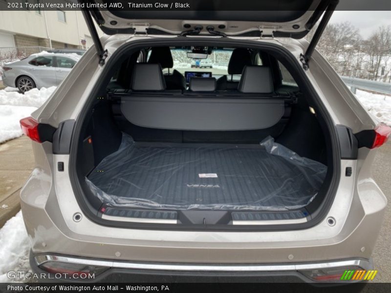 Titanium Glow / Black 2021 Toyota Venza Hybrid Limited AWD