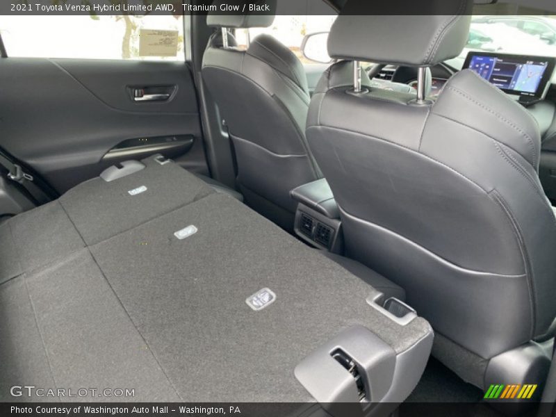 Titanium Glow / Black 2021 Toyota Venza Hybrid Limited AWD
