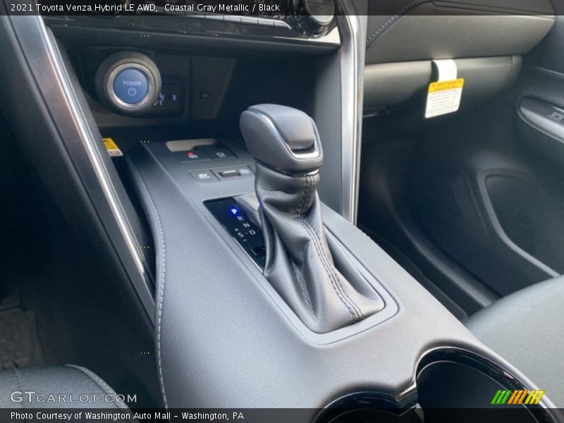 Coastal Gray Metallic / Black 2021 Toyota Venza Hybrid LE AWD