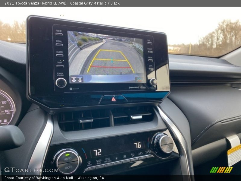 Coastal Gray Metallic / Black 2021 Toyota Venza Hybrid LE AWD