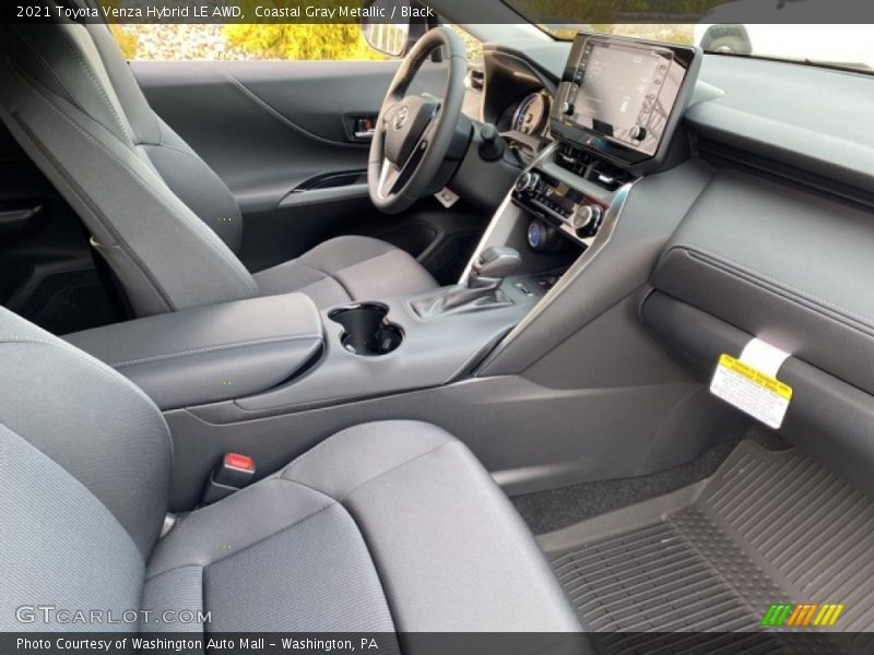 Coastal Gray Metallic / Black 2021 Toyota Venza Hybrid LE AWD
