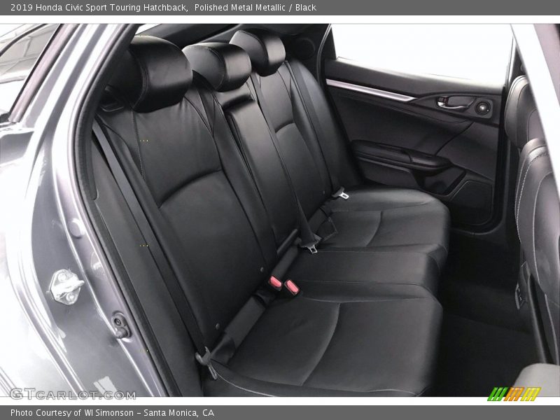 Polished Metal Metallic / Black 2019 Honda Civic Sport Touring Hatchback