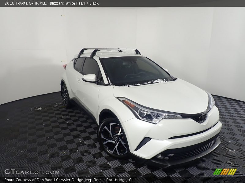 Blizzard White Pearl / Black 2018 Toyota C-HR XLE