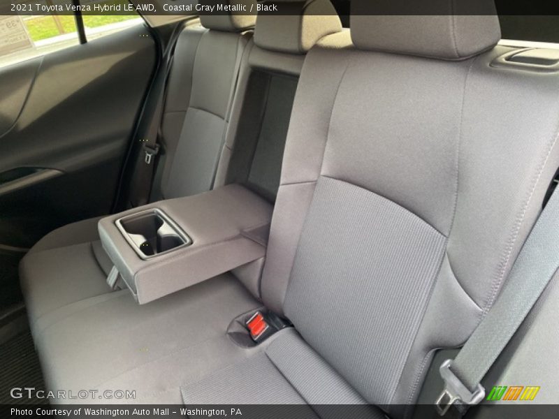 Coastal Gray Metallic / Black 2021 Toyota Venza Hybrid LE AWD