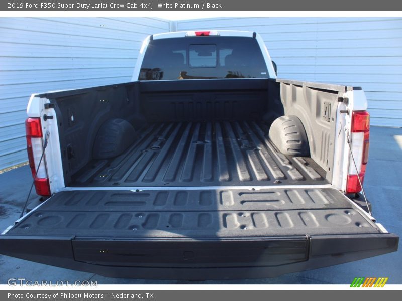 White Platinum / Black 2019 Ford F350 Super Duty Lariat Crew Cab 4x4