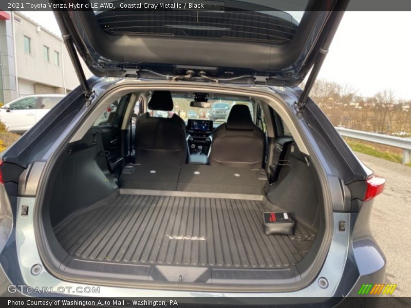 Coastal Gray Metallic / Black 2021 Toyota Venza Hybrid LE AWD