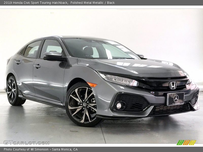 Front 3/4 View of 2019 Civic Sport Touring Hatchback