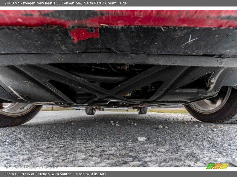 Salsa Red / Cream Beige 2008 Volkswagen New Beetle SE Convertible