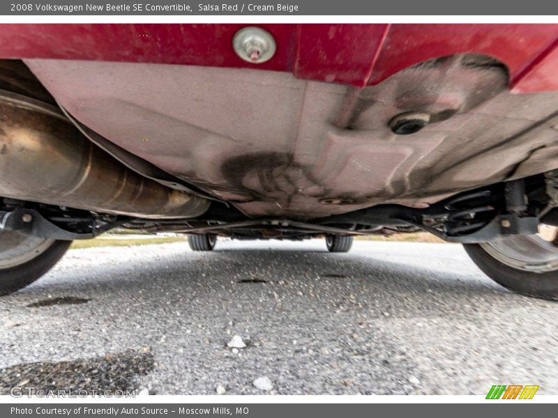 Salsa Red / Cream Beige 2008 Volkswagen New Beetle SE Convertible