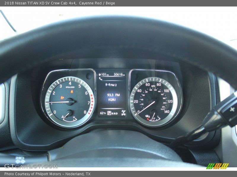 Cayenne Red / Beige 2018 Nissan TITAN XD SV Crew Cab 4x4