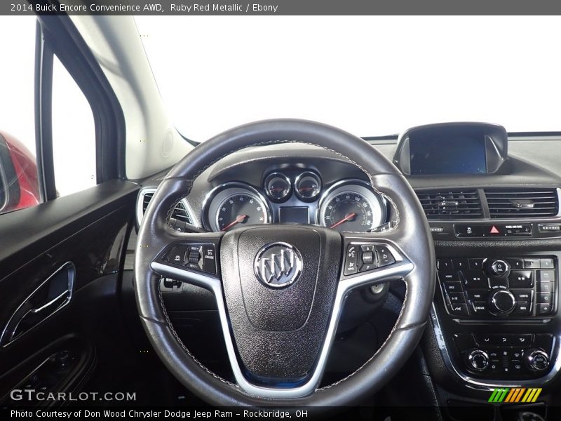 Ruby Red Metallic / Ebony 2014 Buick Encore Convenience AWD