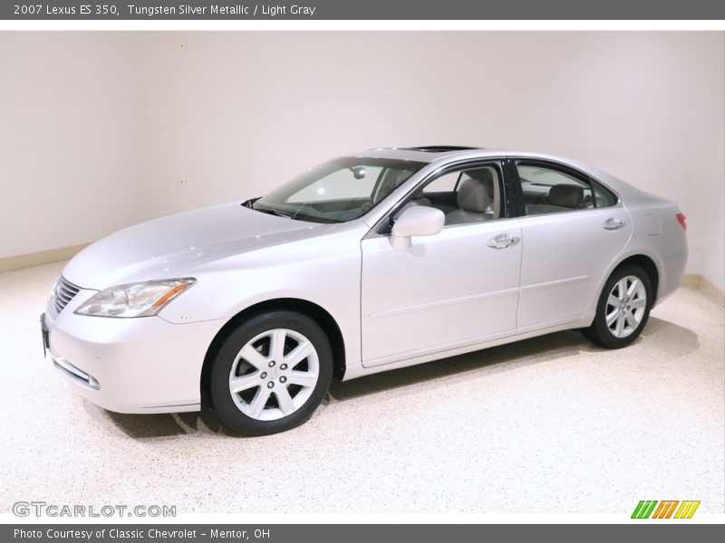 Tungsten Silver Metallic / Light Gray 2007 Lexus ES 350