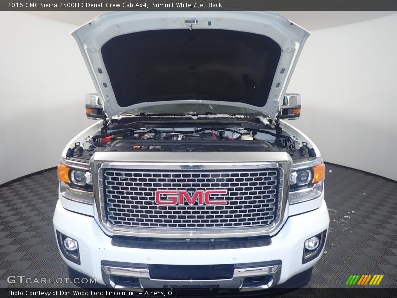 Summit White / Jet Black 2016 GMC Sierra 2500HD Denali Crew Cab 4x4