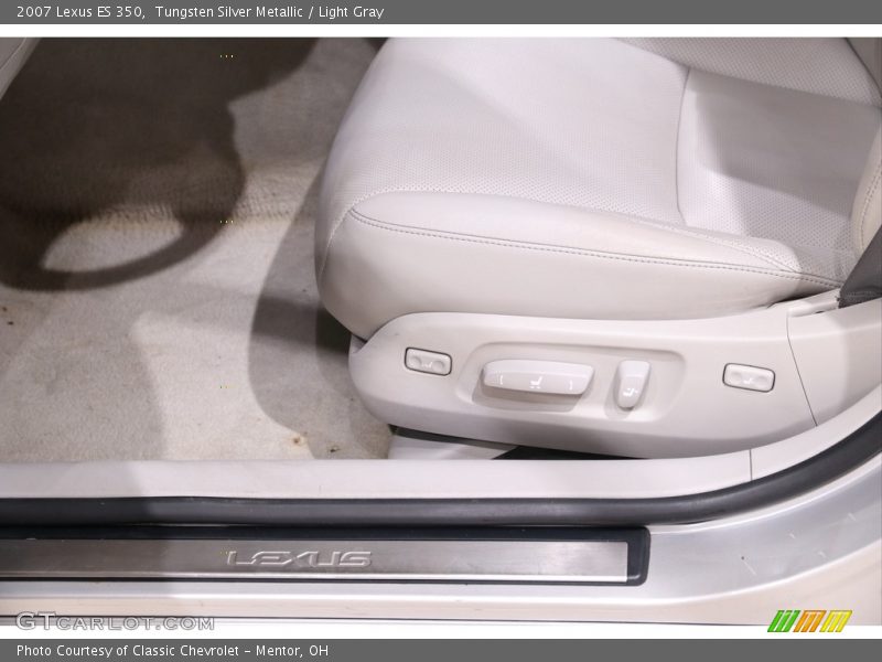 Tungsten Silver Metallic / Light Gray 2007 Lexus ES 350