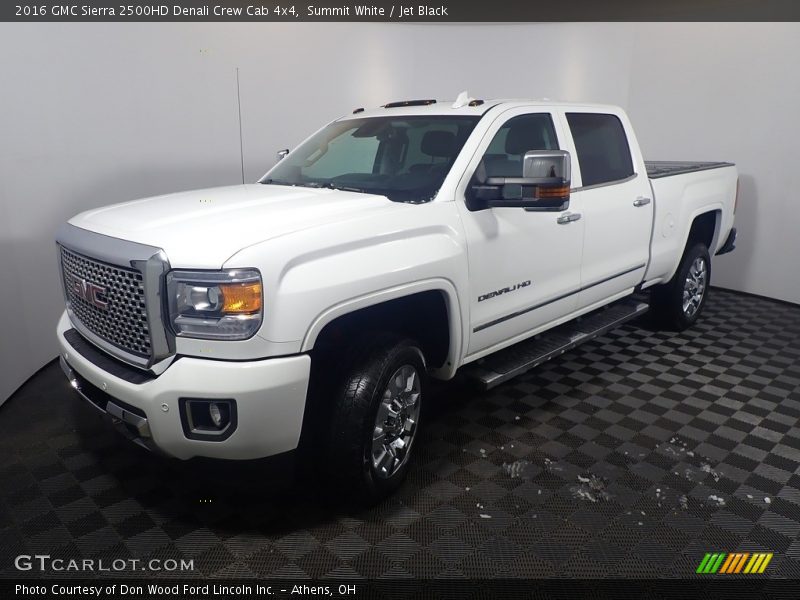 Summit White / Jet Black 2016 GMC Sierra 2500HD Denali Crew Cab 4x4