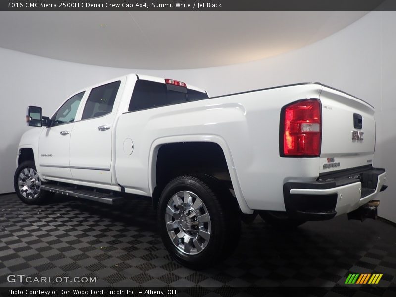 Summit White / Jet Black 2016 GMC Sierra 2500HD Denali Crew Cab 4x4