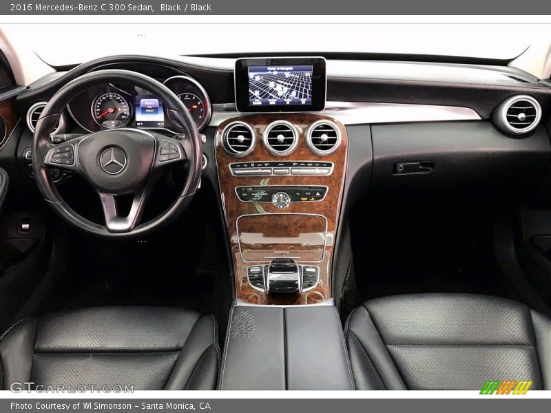 Black / Black 2016 Mercedes-Benz C 300 Sedan