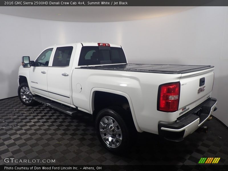 Summit White / Jet Black 2016 GMC Sierra 2500HD Denali Crew Cab 4x4