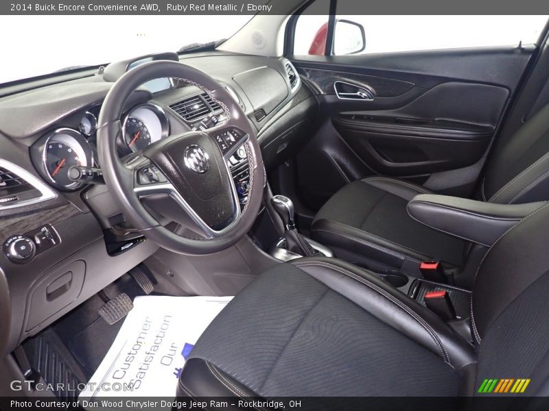 Ruby Red Metallic / Ebony 2014 Buick Encore Convenience AWD