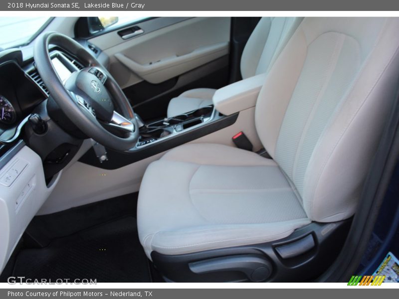 Lakeside Blue / Gray 2018 Hyundai Sonata SE