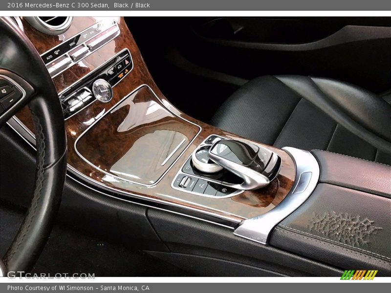 Black / Black 2016 Mercedes-Benz C 300 Sedan