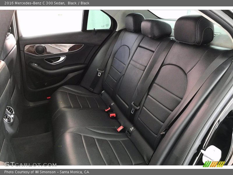 Black / Black 2016 Mercedes-Benz C 300 Sedan