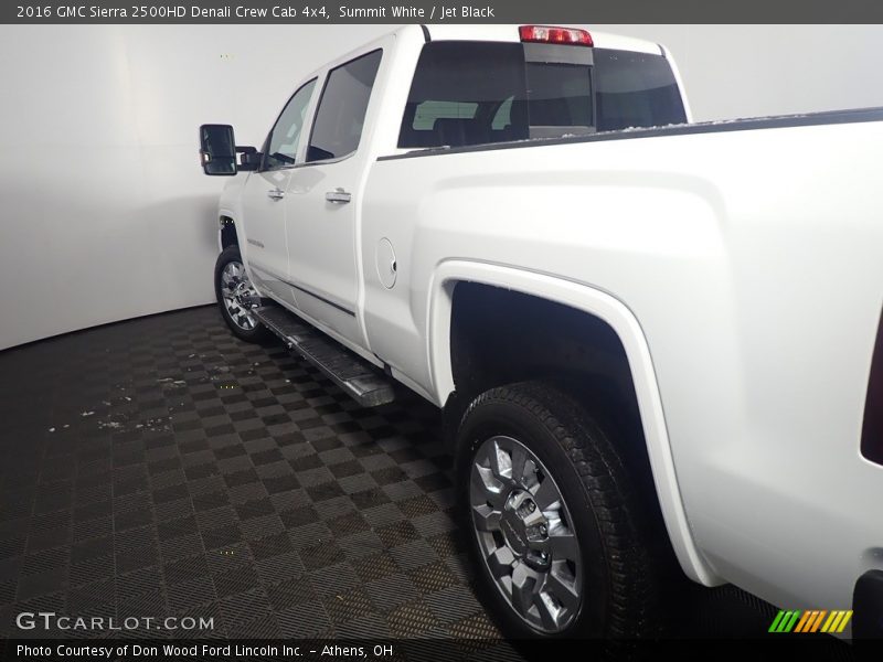 Summit White / Jet Black 2016 GMC Sierra 2500HD Denali Crew Cab 4x4