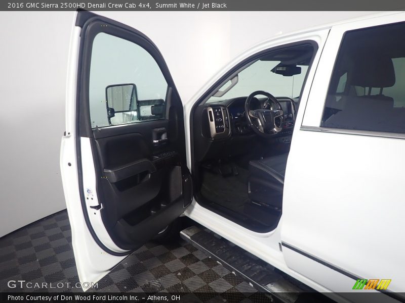 Summit White / Jet Black 2016 GMC Sierra 2500HD Denali Crew Cab 4x4