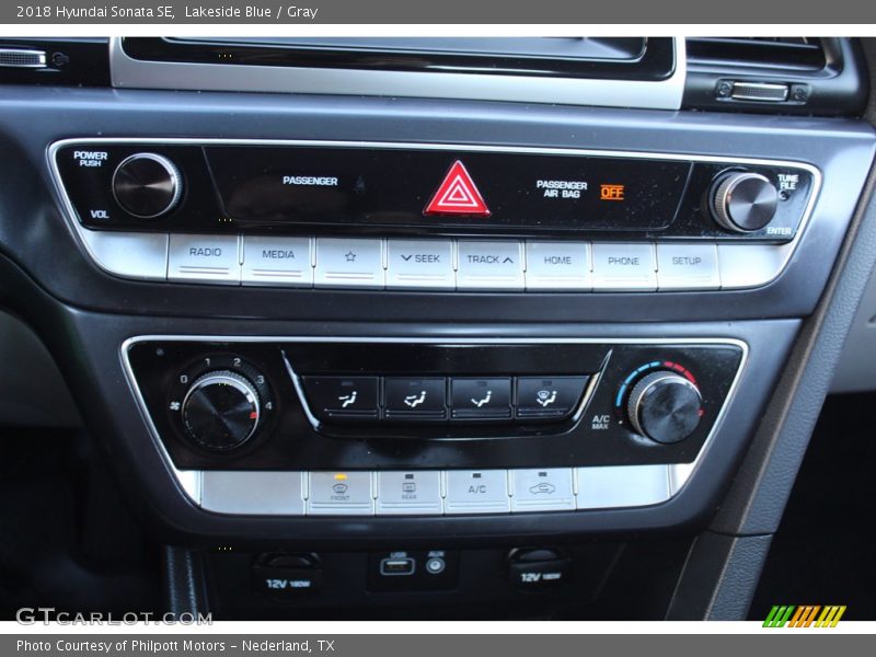 Lakeside Blue / Gray 2018 Hyundai Sonata SE