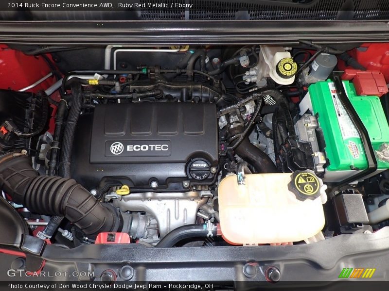 Ruby Red Metallic / Ebony 2014 Buick Encore Convenience AWD