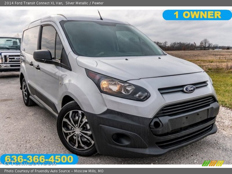 Silver Metallic / Pewter 2014 Ford Transit Connect XL Van