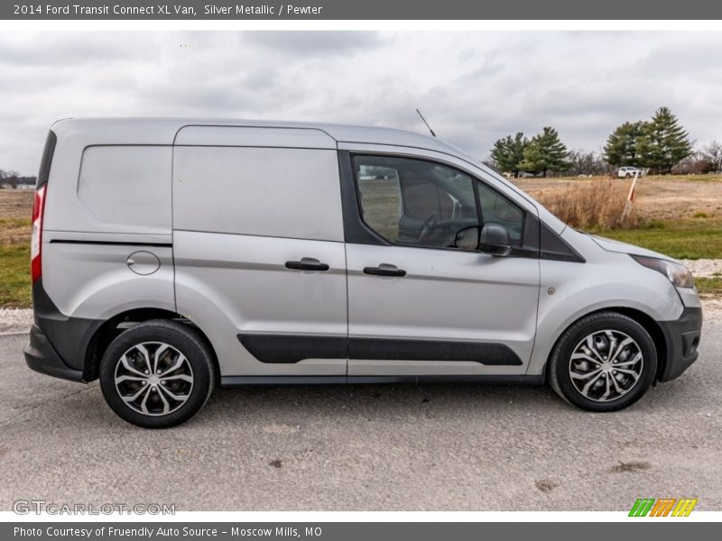  2014 Transit Connect XL Van Silver Metallic