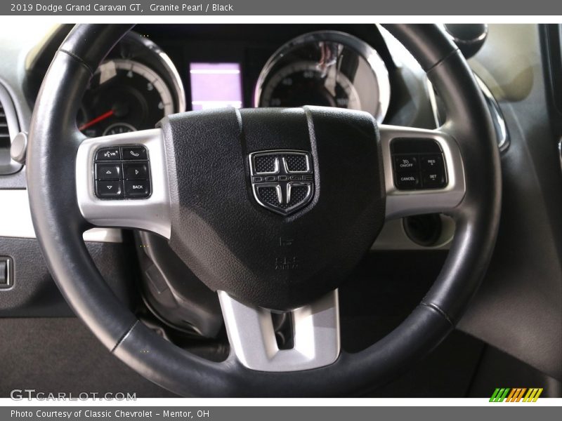 Granite Pearl / Black 2019 Dodge Grand Caravan GT