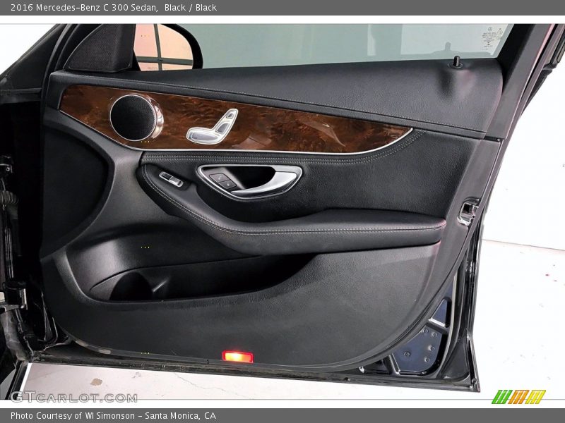 Black / Black 2016 Mercedes-Benz C 300 Sedan