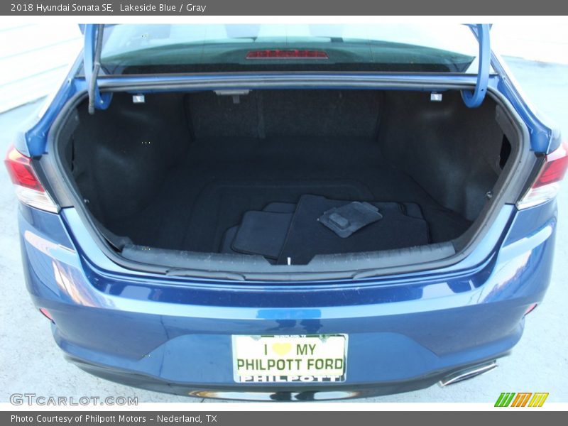 Lakeside Blue / Gray 2018 Hyundai Sonata SE